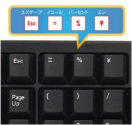 サイズ　楽々２キーボード日本語版　RAKURAKU2