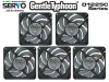 サイズ【日本サーボ】Gentle Typhoon 12cmモデル　D1225C12B