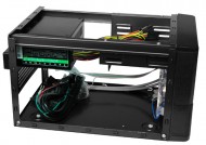 サントラスト　miniITXケース　STMIT-BK/RD