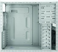 前後に8ｃｍ・9ｃｍ・12ｃｍケースファンを付けられます。前面には最初から12ｃｍ静音ファン（RoHS対応品）が付いています。
