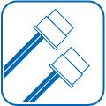 ケースFANコントロールコネクタ
SilentCoolのファンコントロール回路と連動した「ケースFAN用」コントロールコネクタが、２個付属してしています。電源による総合的なファン回転数の制御や、「ターボファンスイッチ」と連動したシステムの急速冷却に効果があります。